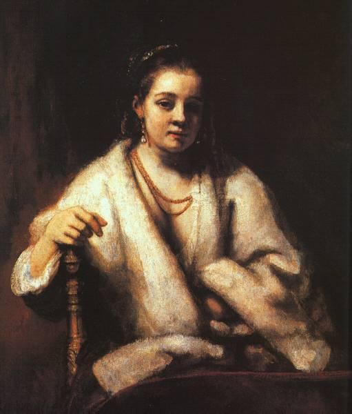 REMBRANDT Harmenszoon van Rijn Portrait of Hendrickje Stofells  xgy